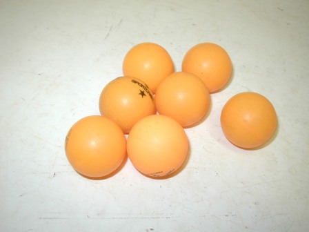 Hoop It Up Orange Balls (Item #15) (Set Of 7) $6.50